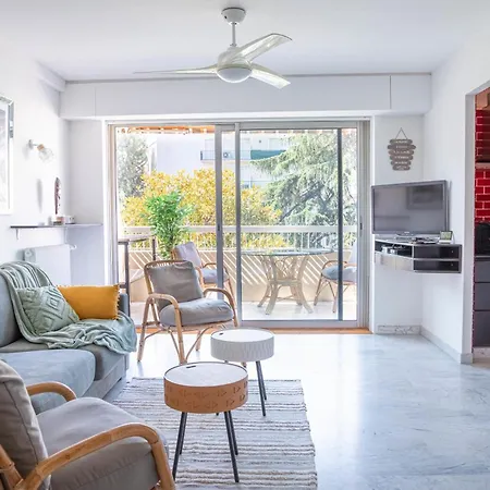 Rue D'antibes Bright With Terrace Apartman *