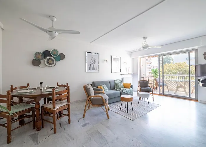 Rue D'antibes Bright With Terrace Apartman