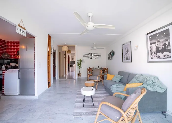 Rue D'antibes Bright With Terrace Apartman