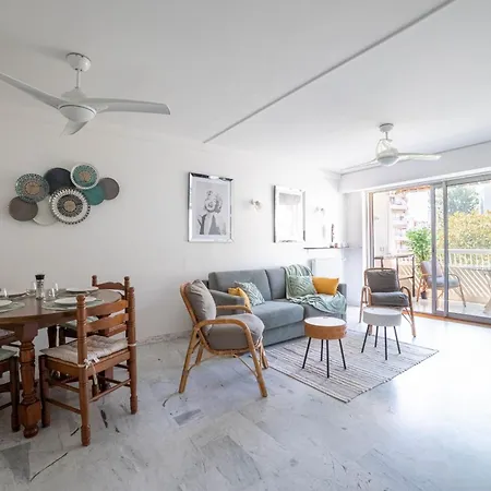 Rue D'antibes Bright With Terrace 公寓